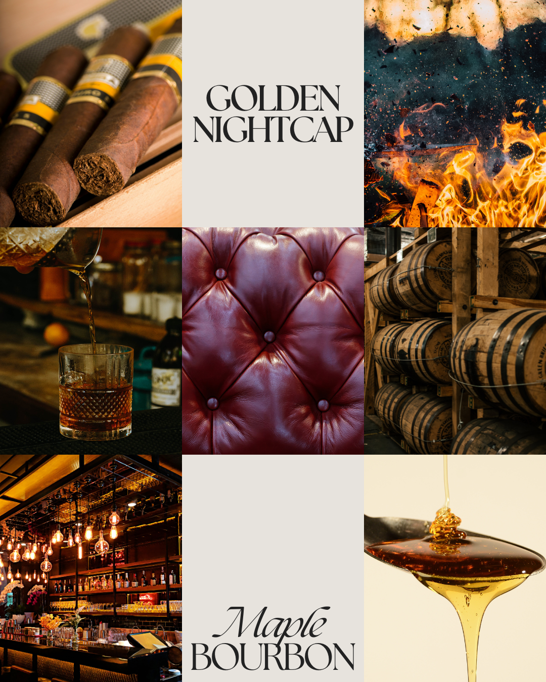 Golden Nightcap Candle 150g