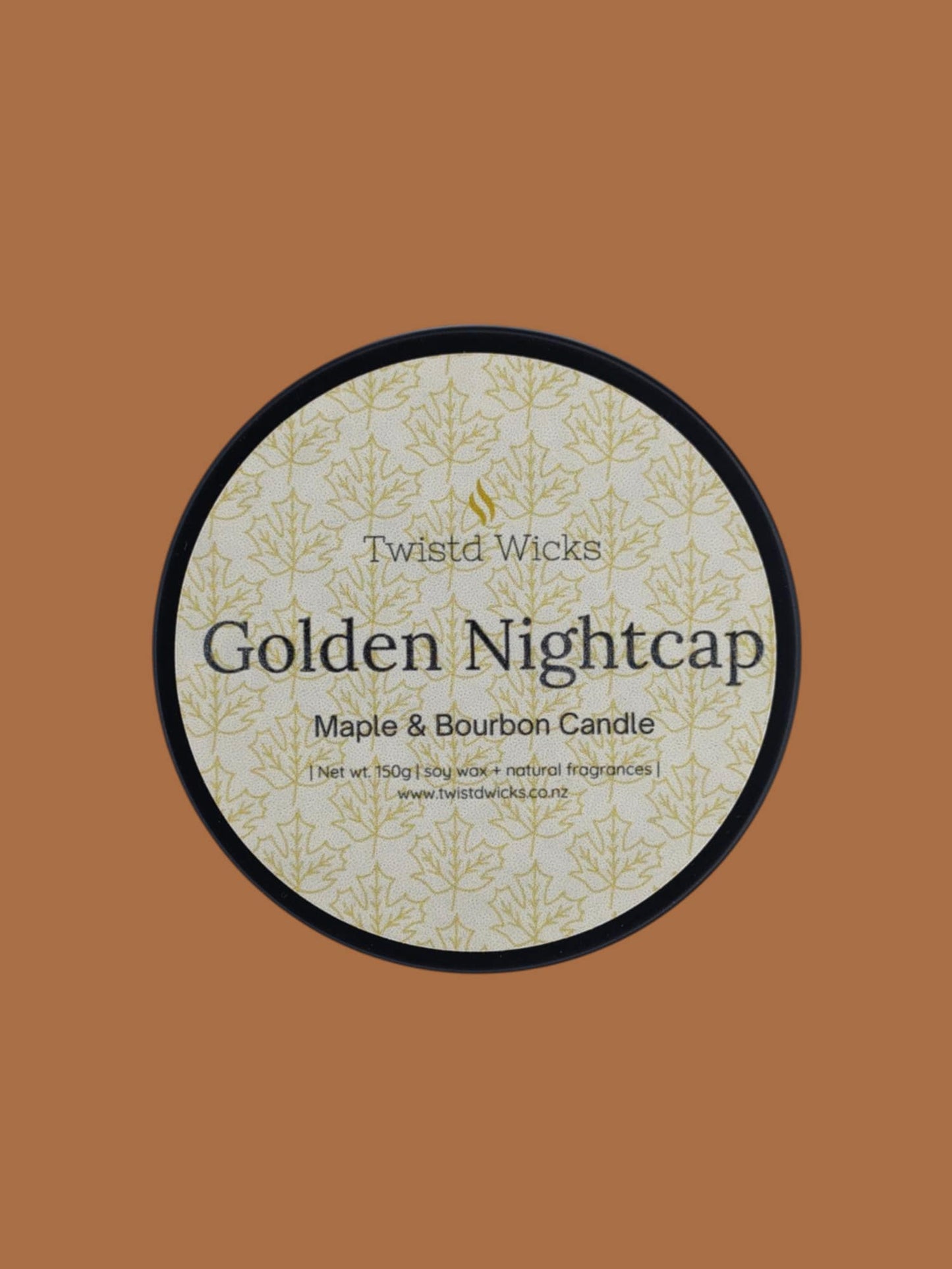 Golden Nightcap Candle 150g