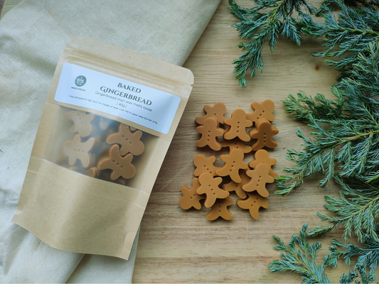 Baked Gingerbread wax melts 40g